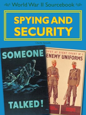 cover image of Spying and Security